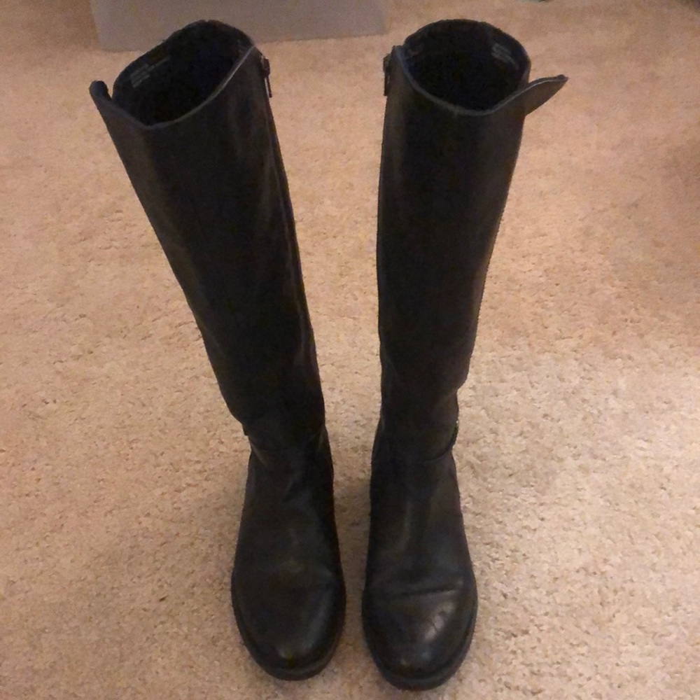 Black Born Boots Size 8
